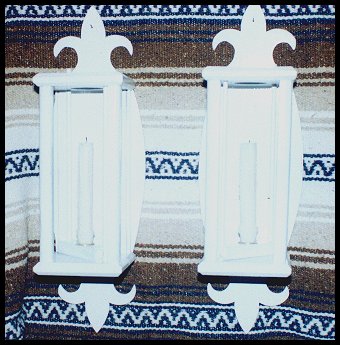 Single Candle Wall Mount Lantern